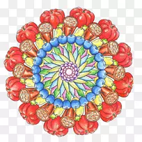 着色书曼陀罗花电子邮件水果-风曼陀罗-空若网 着色书曼陀罗花电子邮件水果-风曼陀罗-空若网