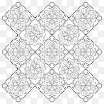 织物对称产品无点钩针图案-空若网 织物对称产品无点钩针图案-空若网