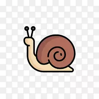 剪贴画蜗牛产品设计线-蜗牛-空若网 剪贴画蜗牛产品设计线-蜗牛-空若网