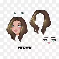 脸、毛、鼻子、眉毛、额头、脸-空若网 脸、毛、鼻子、眉毛、额头、脸-空若网