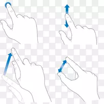 拇指多点触屏手势手指触摸屏iphone-空若网 拇指多点触屏手势手指触摸屏iphone-空若网