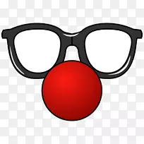 太阳镜夹艺术剪贴画鼻子向上-空若网 太阳镜夹艺术剪贴画鼻子向上-空若网