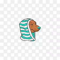 小狗夹艺术插图鼻子-小狗-空若网 小狗夹艺术插图鼻子-小狗-空若网