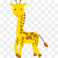 卡通长颈鹿宝宝-空若网 卡通长颈鹿宝宝-空若网