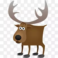 动画野生动物剪辑艺术鹿-空若网 动画野生动物剪辑艺术鹿-空若网