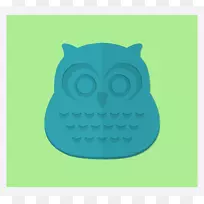 鸟猫头鹰水提绿松石-河马-空若网 鸟猫头鹰水提绿松石-河马-空若网