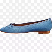 芭蕾舞平底鞋,绒面革,女海军舒适的步行鞋-空若网 芭蕾舞平底鞋,绒面革,女海军舒适的步行鞋-空若网