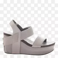 鞋绒面凉鞋产品设计.女式踏板楔型舒适步行鞋-空若网 鞋绒面凉鞋产品设计.女式踏板楔型舒适步行鞋-空若网