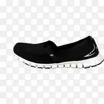 滑鞋,交叉训练运动鞋,步行鞋,女用运动鞋,黑色白鞋-空若网 滑鞋,交叉训练运动鞋,步行鞋,女用运动鞋,黑色白鞋-空若网