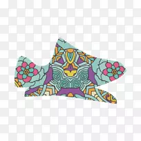 视觉艺术产品长方形紫纱编织女鞋-空若网 视觉艺术产品长方形紫纱编织女鞋-空若网