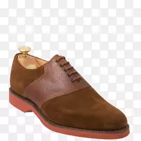 绒面皮靴步行-女用绒面牛津鞋-空若网 绒面皮靴步行-女用绒面牛津鞋-空若网