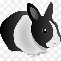 复活节兔家兔夹艺术-兔子-空若网 复活节兔家兔夹艺术-兔子-空若网