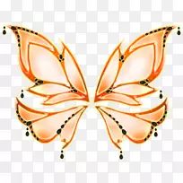 帝王蝴蝶毛笔蝴蝶剪贴画对称蝴蝶-空若网 帝王蝴蝶毛笔蝴蝶剪贴画对称蝴蝶-空若网