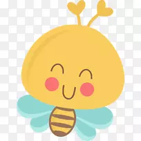 蜜蜂昆虫可爱剪贴画-蜗牛-空若网 蜜蜂昆虫可爱剪贴画-蜗牛-空若网