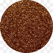 闪光超精细金属色指甲艺术铜棕色-空若网 闪光超精细金属色指甲艺术铜棕色-空若网