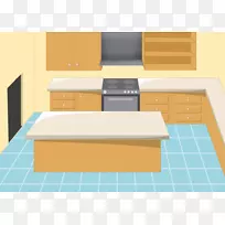 厨房台面橱柜剪贴画.厨房剪贴画-空若网 厨房台面橱柜剪贴画.厨房剪贴画-空若网