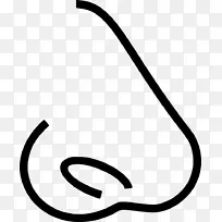 剪贴画线黑色品牌短信.鼻子图标-空若网 剪贴画线黑色品牌短信.鼻子图标-空若网