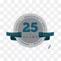 产品设计标志品牌字体-25周年纪念-空若网 产品设计标志品牌字体-25周年纪念-空若网