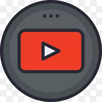 产品设计标志品牌字体-YouTube播放图标透明-空若网 产品设计标志品牌字体-YouTube播放图标透明-空若网