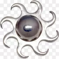 人体珠宝-可爱的锚肚脐环-空若网 人体珠宝-可爱的锚肚脐环-空若网