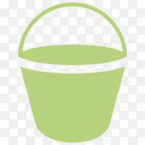 产品设计餐具字体-绿色塑料桶-空若网 产品设计餐具字体-绿色塑料桶-空若网