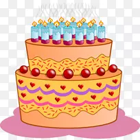 生日蛋糕纸杯蛋糕剪贴画生日蛋糕-空若网 生日蛋糕纸杯蛋糕剪贴画生日蛋糕-空若网