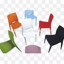 椅子桌塑料花园家具.彩色12把椅子-空若网 椅子桌塑料花园家具.彩色12把椅子-空若网
