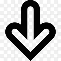 计算机图标箭头下载数据向下箭头透明-空若网 计算机图标箭头下载数据向下箭头透明-空若网