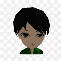 鼻子黑发卡通发型插图-攻击泰坦皮肤泰坦-空若网 鼻子黑发卡通发型插图-攻击泰坦皮肤泰坦-空若网