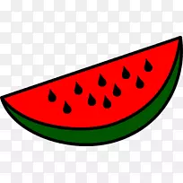 西瓜剪贴画-西瓜-空若网 西瓜剪贴画-西瓜-空若网