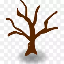 剪贴画树开放部分沙漠图形树符号-空若网 剪贴画树开放部分沙漠图形树符号-空若网