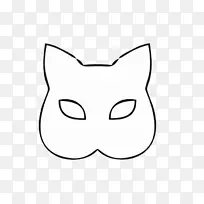 胡须猫剪贴画鼻子睫毛膏-空若网 胡须猫剪贴画鼻子睫毛膏-空若网