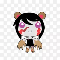 猫夹艺术插画犬科狗-猫-空若网 猫夹艺术插画犬科狗-猫-空若网