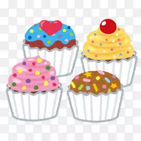 纸杯蛋糕糖果儿童喜泰宝-五颜六色的纸杯蛋糕-空若网 纸杯蛋糕糖果儿童喜泰宝-五颜六色的纸杯蛋糕-空若网