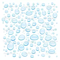 水滴白色蓝水玻璃-空若网 水滴白色蓝水玻璃-空若网