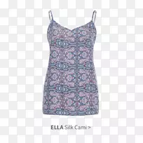 佩斯利肩部紫色花纹连衣裙-夏装孕妇-空若网 佩斯利肩部紫色花纹连衣裙-夏装孕妇-空若网