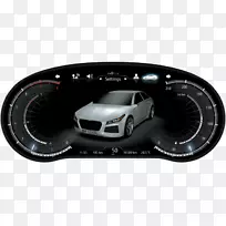 跑车车轮概念车奥迪-人机界面车-空若网 跑车车轮概念车奥迪-人机界面车-空若网