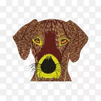 狗鼻犬科.数字化刺绣设计-空若网 狗鼻犬科.数字化刺绣设计-空若网