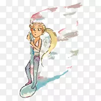 剪贴画仙人手指美人鱼-炸鱼片-空若网 剪贴画仙人手指美人鱼-炸鱼片-空若网