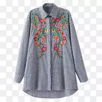 上衣t恤袖上衣.带帽衫的格子夹克-空若网 上衣t恤袖上衣.带帽衫的格子夹克-空若网