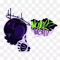 产品设计标志字体紫色核座-空若网 产品设计标志字体紫色核座-空若网