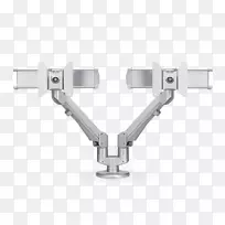 液晶显示器多显示器阴极射线管平板显示臂360旋转-空若网 液晶显示器多显示器阴极射线管平板显示臂360旋转-空若网