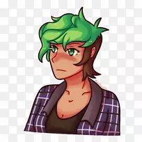 人体鼻子传奇生物-格子夹克插图-空若网 人体鼻子传奇生物-格子夹克插图-空若网