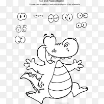 鳄鱼剪贴画图形开放部分插图天气服装工作表-空若网 鳄鱼剪贴画图形开放部分插图天气服装工作表-空若网