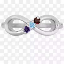 戒指宝石银身珠宝银无极带-空若网 戒指宝石银身珠宝银无极带-空若网
