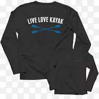 袖子t恤蓝夹克独木舟标志衬衫-空若网 袖子t恤蓝夹克独木舟标志衬衫-空若网