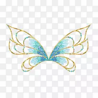 毛茸茸的蝴蝶艺术家蝴蝶金仙女翅膀数码-空若网 毛茸茸的蝴蝶艺术家蝴蝶金仙女翅膀数码-空若网