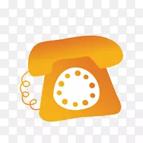 产品设计剪贴画短信-橙色旧手机-空若网 产品设计剪贴画短信-橙色旧手机-空若网