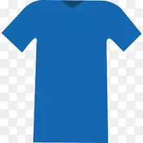 T恤蓝袖上衣-空若网 T恤蓝袖上衣-空若网