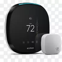 Ecobeecbee 4智能恒温器亚马逊Alexa-Amazon网上商店安装-空若网 Ecobeecbee 4智能恒温器亚马逊Alexa-Amazon网上商店安装-空若网